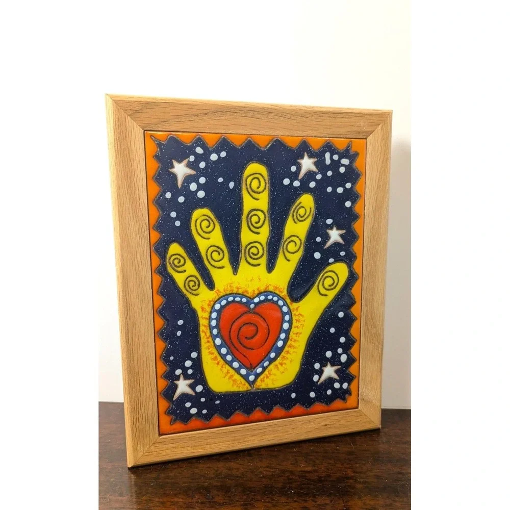Santa Fe hand painted